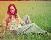 Handmade Harem Pants, Hippie Pants, Gypsy Pants, Aladdin, Romper,  Baggy, Genie, Yoga, Wide Leg, Romper