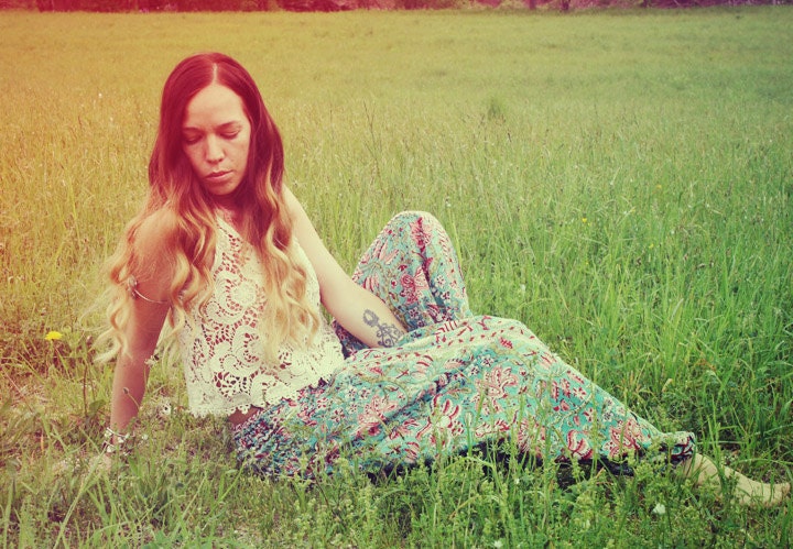 Handmade Harem Pants, Hippie Pants, Gypsy Pants, Aladdin, Romper,  Baggy, Genie, Yoga, Wide Leg, Romper