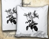 ROSE Image Transfer for PILLOWS, tea towels, appron, bags and more. Download and print 609
