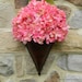 Spring Wreath - Alternative - Outdoor Wreath - Hydrangea Wreath - Pink Wreath