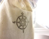 25 Custom Hand Stamped Soap Favors - Muslin Bags - Wedding/Baby/Bridal - Party Favor