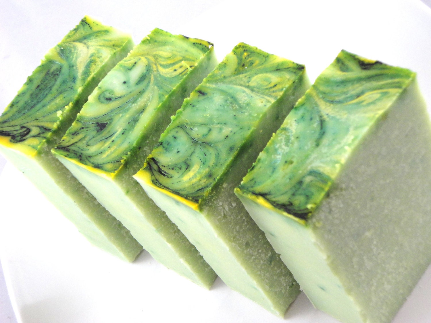 Coconut Lime Soap, Handmade Cold Process, Vegan Eco Friendly