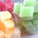 Sugar Scrub Cube - You Choose 3 Scents - Gift Set or Pamper Yourself - 8 oz. Jar