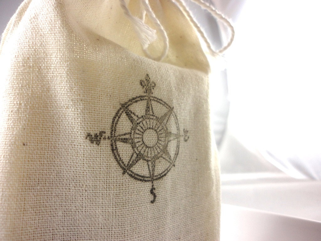 25 Custom Hand Stamped Soap Favors - Muslin Bags - Wedding/Baby/Bridal - Party Favor