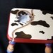 Hand painted Western themed footstool