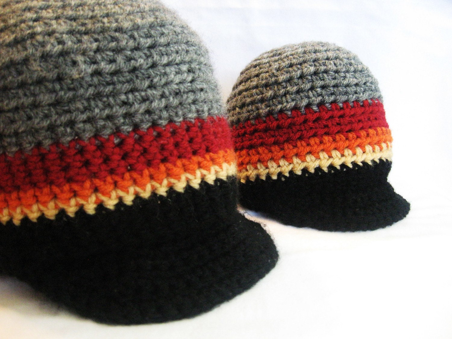 INSTANT DOWNLOAD Crochet Pattern: Boy Visor Hat (5 sizes included from newborn-adult) permission to sell finished items