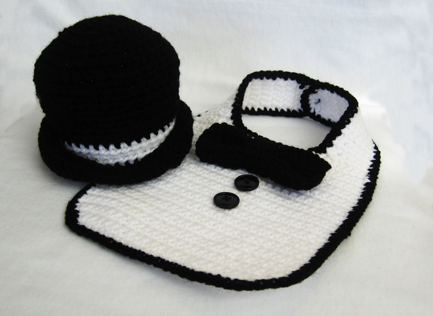CROCHET PATTERN Tuxedo Outfit (3 Patterns for the Price of 2) Instant Download