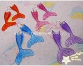CHOOSE One COLOUR Magical Mermaid Tail Earrings for Fairy Kei Pop Kei or Kawaii