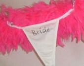 Bride PANTY, Swarovski Embellished for the Bachelorette, 3 styles, by Dirty Girl Creations on Etsy
