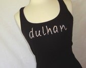 dulhan, Sposa, Braut, Novia, Foreign Bride Tank DRESS Swarovski Crystal Embellished for the Bride to Be by Dirty Girl Creations on Etsy
