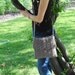 Crochet Messenger Bag, Handbag, Purse, book bag FREE SHIPPING