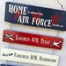 Military "Home" Sign