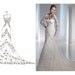 custom gown sketch, great gift for anniversary or shower