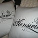 Monsieur et Madame Pillow Cover Set