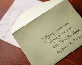 Handwritten RSVP Envelope Calligraphy with Stationery for Weddings & Events