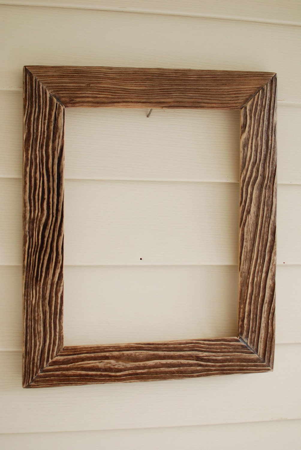 11x14 Black River Driftwood picture frame by oldlikenew on Etsy