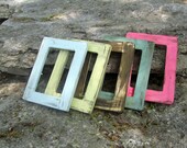 Set of 10 Antiqued Distressed Vintage Wood Photo Frames Photo Props Wedding Signs Table Numbers