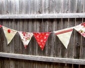 Burlap Shabby Chic Vintage Antique Rose Garden Baby Girl Shower Tea Party Banner for Photo Props Wedding Reception
