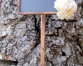 Set of 6 Chalkboard Table Numbers Name Cards Rustic Vintage Painted Distressed Shabby Chic Wedding Chalkboards