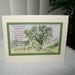 SERENITY PRAYER on print of watercolor Springtime Cottonwood Free Shipping