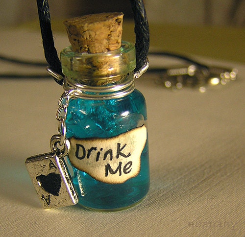 Tiny Drink Me - Alice in Wonderland Vial