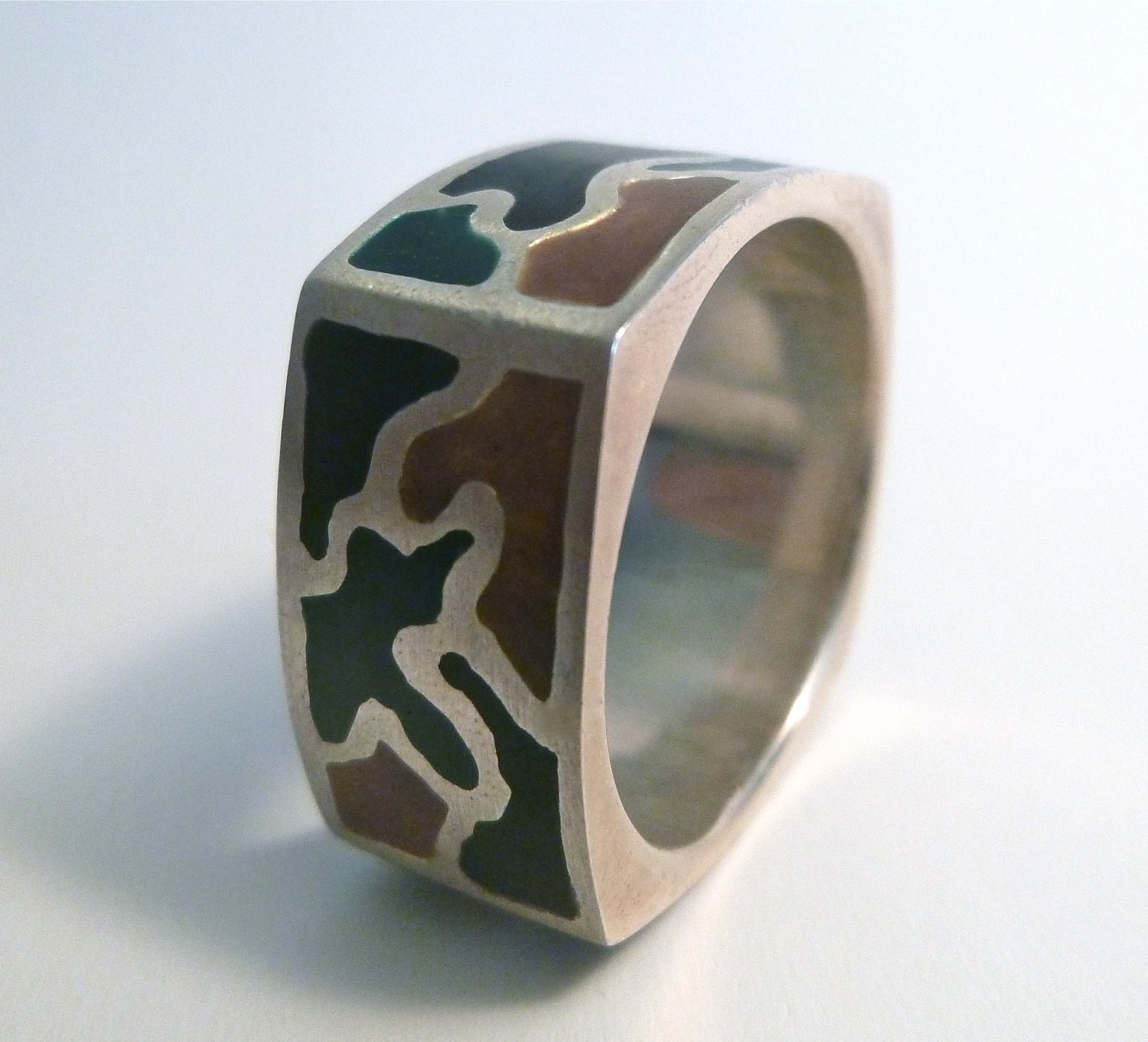 mens camo rings