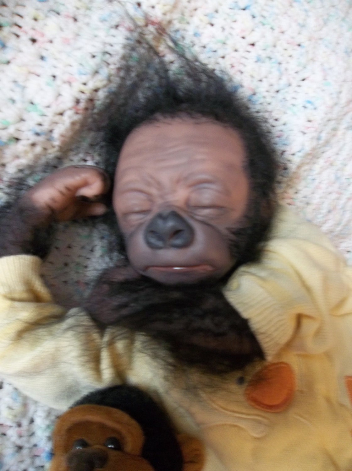 reborn gorilla doll