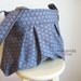 Emma Diaper Bag Large in Huevos - or Custom with Adjustable Strap Elastic Pockets