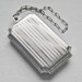 Vintage Art Deco Silver Dance Coin Compact Purse