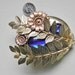 Large Vintage Buckle Scarf Slide