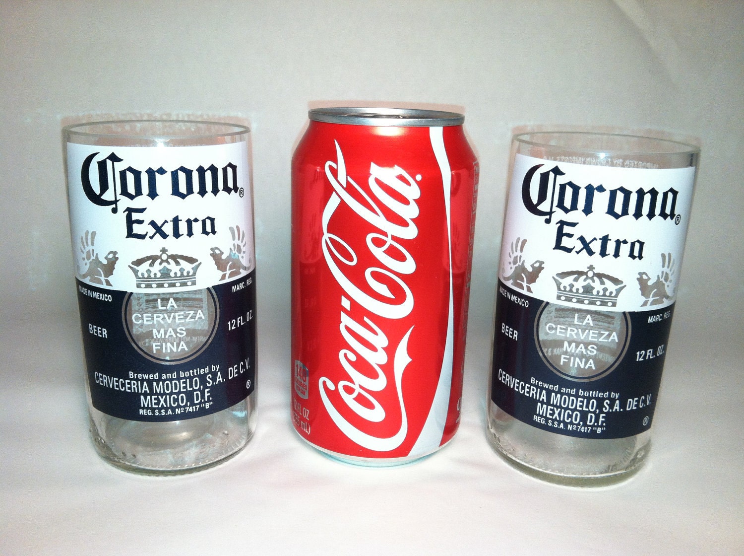 Corona Extra Recycled Glasses - Set of 2