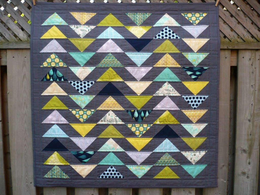 The Geese Have Landed - Handmade Quilt by Miss Print
