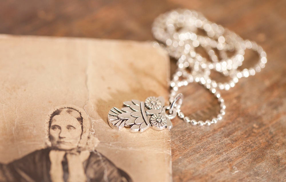 Owl Pendant . Ball chain. Small & Cute . Gift