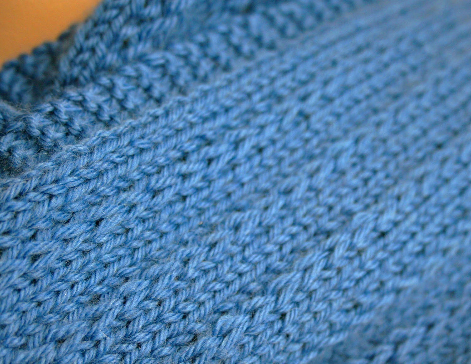 DIGITAL PDF PATTERN - Knit yourself this Scarf - Knitting Pattern Scarf - Knit Pattern Scarf Blue Wool