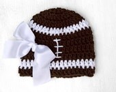 Football Hat for Baby Girl