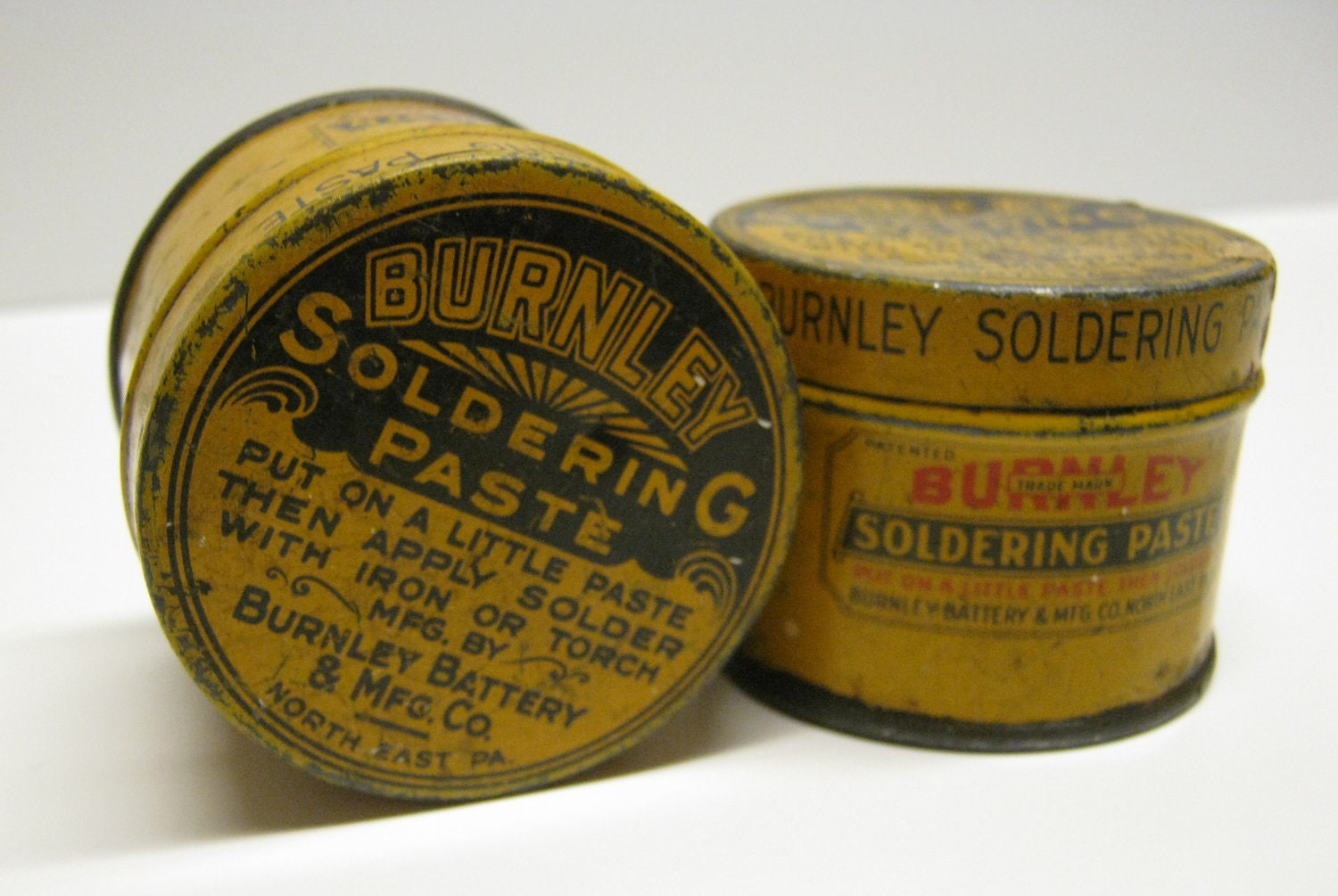 Burnley Soldering Paste Tin