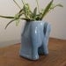 Blue Elephant Planter