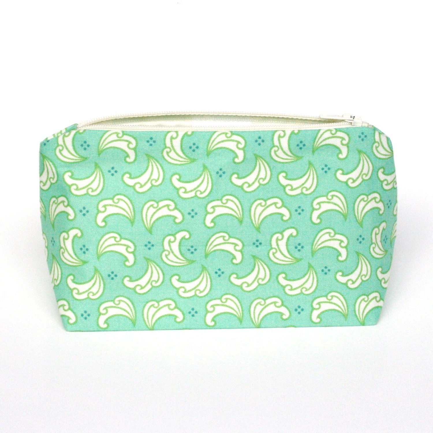 Holiday Gift Set in Seafoam Mint Green Matching Travel Bags - Pastel - Bridesmaid Gift Set, Holiday Gift Set, Birthday Gift Set