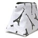 Black and White Eiffel Tower Make Up Bag, Bridesmaid Gift - Paris Novelty Cosmetic Bag, Travel Bag, Travel Gift, Cosmetic Case