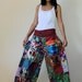 Wide Leg Pants Boho Patchwork : Boho Patchwork Pants Collection II
