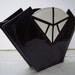 Vtg JASMIN Patent Leather and Snakeskin Clutch Handbag Purse