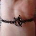 LAST ONE The Hunger Games Inspired "Real Or Not Real" Handstamped Bracelet