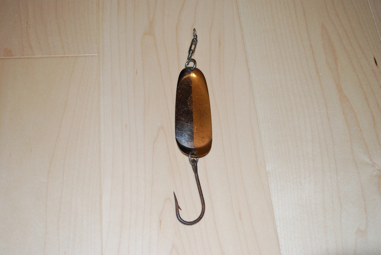 Vintage Andy Reeker's Spoon Fishing Lure No. 6 by RetroReaction