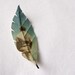Custom made Himalayan strawberry tree leaf made of cotton printed with your photograph