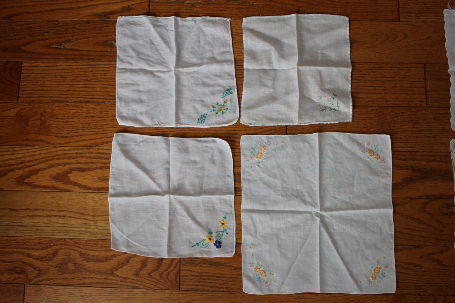 Set of Four Hankies