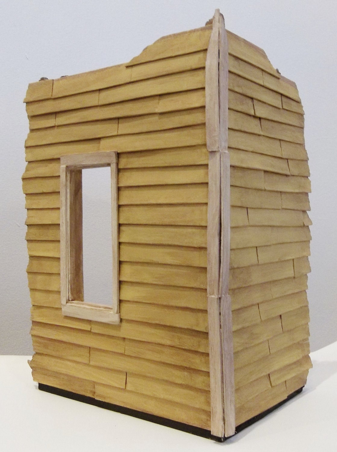 Small Yellow House Ruin