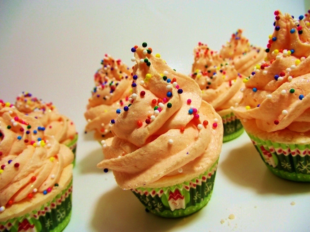 Citrus Splash  Fancy Cupcake Bubble Bath mini 12 Pack