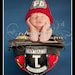 Crochet Baby Firefighter Hat