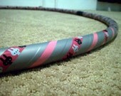 Pink Bunny Collapsible Hula Hoop - Custom Made - Any Color and Size