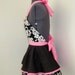 Pink, Black & White Parisian Pin Up Vintage Retro Style Apron